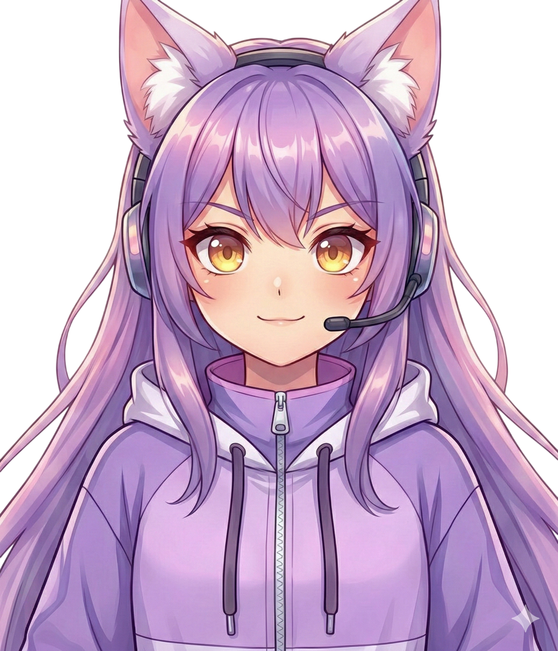 Gamer-Cat anime avatar